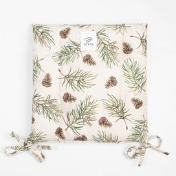 Сидушка на стул "Этель" Christmas tree 42х42см, 100% хлопок, саржа 190 г/м2