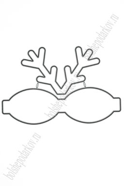 Форма для вырубки "Заготовка для бантика" 12,8*8,5 см (SF-7793) №18