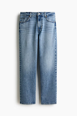 Slim Straight Regular Waist Ankle Jeans