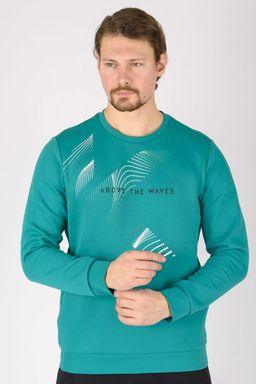 Свитшот Зелёный/Белый - Anta фото 3