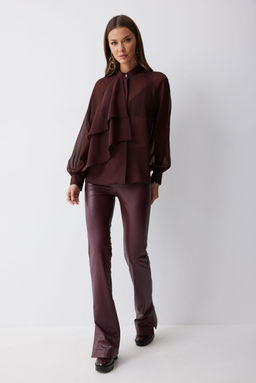 Блуза LYUSHe 4221 бордо  фото 5