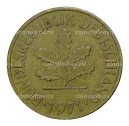 10 пфеннигов 1971 года J Германия