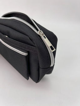 Пенал "Many zips", black