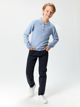 ACOOLA / Джемпер детский для мальчиков Luigi1 голубой фото 3