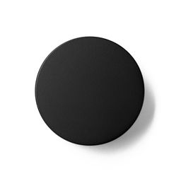 Ручка-кнопка CAPPIO, d=44 мм, h=20 мм, латунь, цвет черный