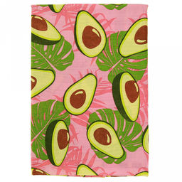 Скатерть 120х145см "Авокадо, вид 7/1", длина стола до 105см, на 4 персоны, рогожка (хлопок 100%) 171г/м2, упаковка классическая, пакет ПВХ 28х41см, "Домашняя мода" (Россия)