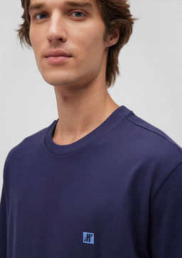 Mavi Pro Logo Bask?l? Lacivert Tisort  фото 5