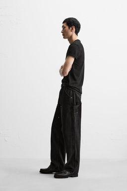 CARPENTER STRAIGHT-LEG JEANS - Zara фото 14