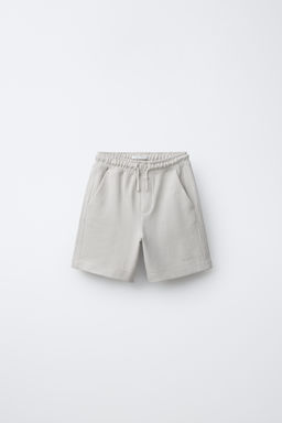 BERMUDA FELPA COMFORT / Piedra