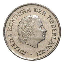 25 центов 1972 года Нидерланды