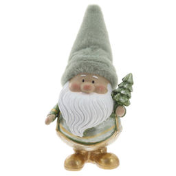 Фигурка декоративная "Дед Мороз", L8,5 W8 H17,5 см, 2в.