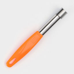 Цена за 2 шт. Нож для сердцевины Доляна «Оранж», 21 см, оранжевый