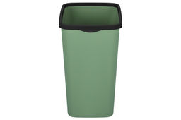 Ведро для мусора с фиксатором 33 л 36*28*45,5 см Тандем зеленый/черный (843345) - Elan gallery фото 5