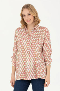 Женская рубашка с длинным рукавом Stone Неожиданная скидка в корзине - U.s. polo assn фото 3