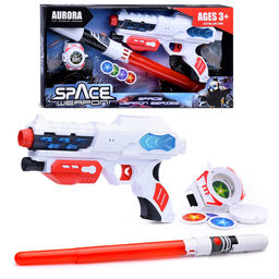 Набор оружия "Супер оружие" (свет, звук) на батарейках, в коробке