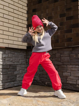 Брюки из мембраны на флисе