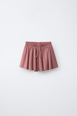 BERMUDA FLUIDA SPORTY CON MODAL / Rosa empolvado - Zara фото 2