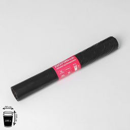 Мешки для мусора Доляна Экстра, 180 л, 35 мкм, 90?108 см, ПВД, 10 шт., чёрные