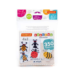 Конструктор Классик Мозаика №1 (жуки) (350 элементов) (в пакете) - Полесье фото 8