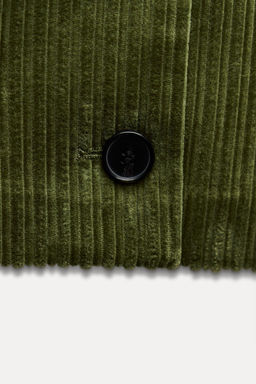 SHORT CORDUROY JACKET - Zara фото 5