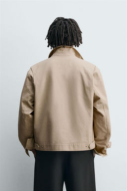 TWILL TEXTURED JACKET