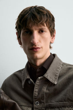 CAZADORA DENIM LIMITED EDITION / Verde gris - Zara фото 6