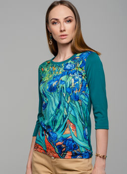 авторский лонгслив Футер 2-х нитка - Elena sorti фото 5