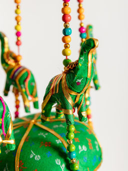 Подвеска интерьерная Слоны под куполом№521/2 - Ганг фото 4