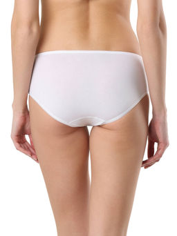 CONTE Трусики "бикини" средней посадки BASIC COLLECTION LB 2014 (хедер) white
