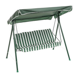 Качели садовые «Адлер», 175×150×120 см, максимальная нагрузка 150 кг, зелёные