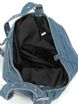 Сумка женская текстиль JN-76-8182, 1отд, плечевой ремень, голубой jeans SALE 261811 - Bobo фото 3