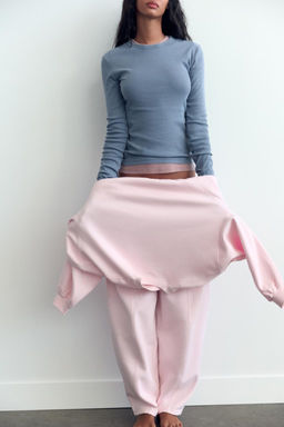 BASIC PLUSH SWEATSHIRT - Zara фото 8