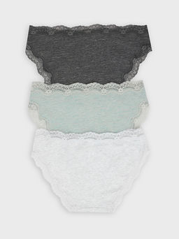 Трусы слипы женские в наборе, 3 шт - Mark formelle фото 9