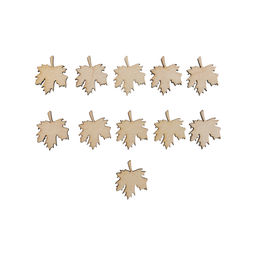 Заготовка для декорирования Mr. Carving БА-32 Мини-набор фанера 1.9 х 2 х 0.3 см 11 шт Кленовый лист