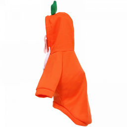 Кофта-толстовка для собаки "Wonderful style-Морковка" с капюшоном, размер 2XL (62*45*26см) Ultramarine