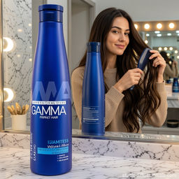 Цена снижена! ГАММА шампунь350мл д/тонких и лишен. объма волос PERFECT HAIR упругий объем в фл.