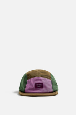 COLOUR BLOCK FLAT PEAK CAP - Zara фото 2