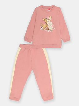 CRB wear/CWNG 90145-27-345 Комплект для девочки (джемпер, брюки),розовый/Ex.Cherubino  фото 3