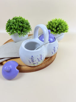 Соусница Lavenir "Прованс" 270/270 мл, 16*13*9,5 см HC230-K20 доломит 58385