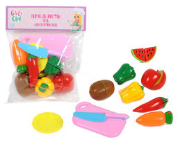 Набор продуктов для нарезки "Фрукты, овощи" в пакете 25*21см (IT105215)