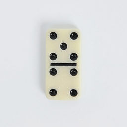 Домино классическое «Форкас», 28 шт., чёрный