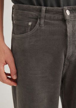 Toronto Street Antrasit Kadife Jean Pantolon - Mavi фото 6