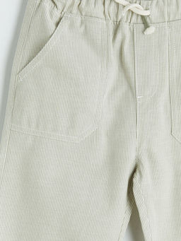 Keten G?r?n?ml? Erkek ?ocuk Pantolon