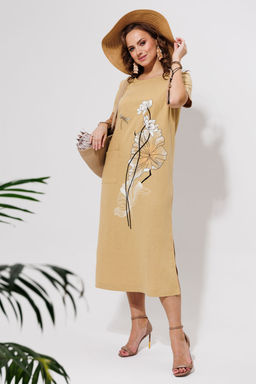 Платье Galean Style 963 песочный