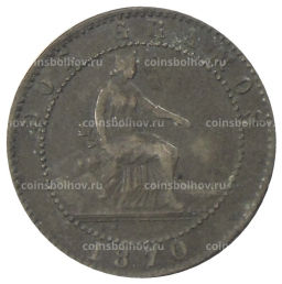 2 сентимо 1870 года Испания