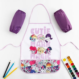 Фартук с нарукавниками детский Magic, My Little Pony, 49×39 см
