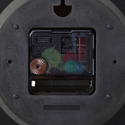 Часы настенные интерьерные «Ламфи», серия: Лофт, дерево, металл, бесшумные, плавный ход, d=60 см, от батарейки 1хАА