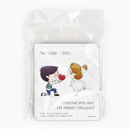 Цена за 10 шт. Магнит виниловый «Навсегда», подарок гостям, 6 х 7 см