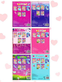 Раскраски для девочек набор Принцессы, 6 шт. по 16 стр., формат А4