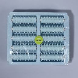 Массажёр «Барабаны», 26×22×5 см, 5 рядов, голубой